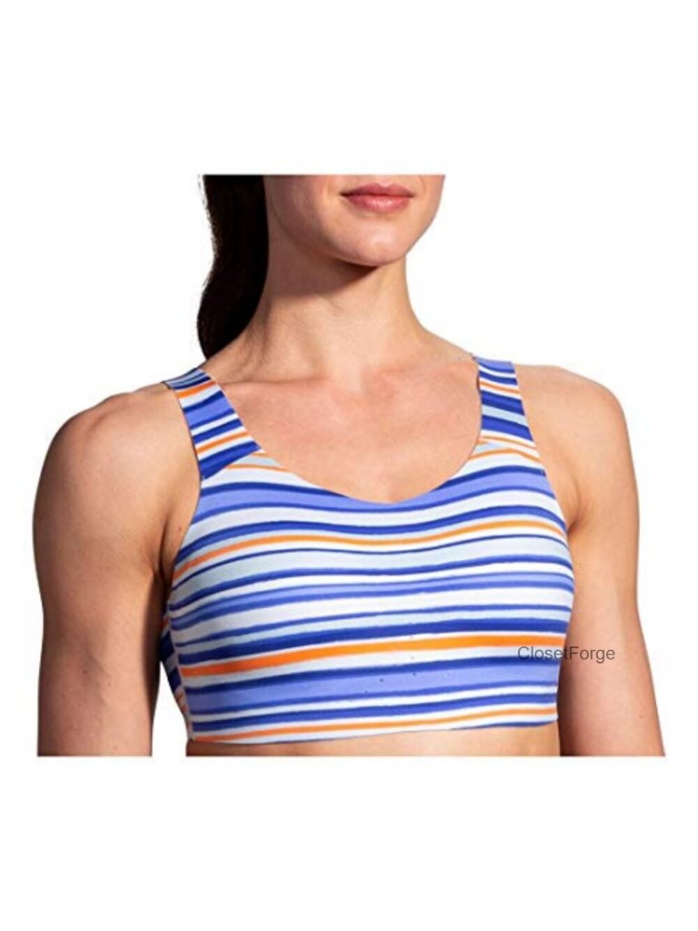 High Support Scoopback Run Sports Bra Wirefree Adjustable Full Coverage